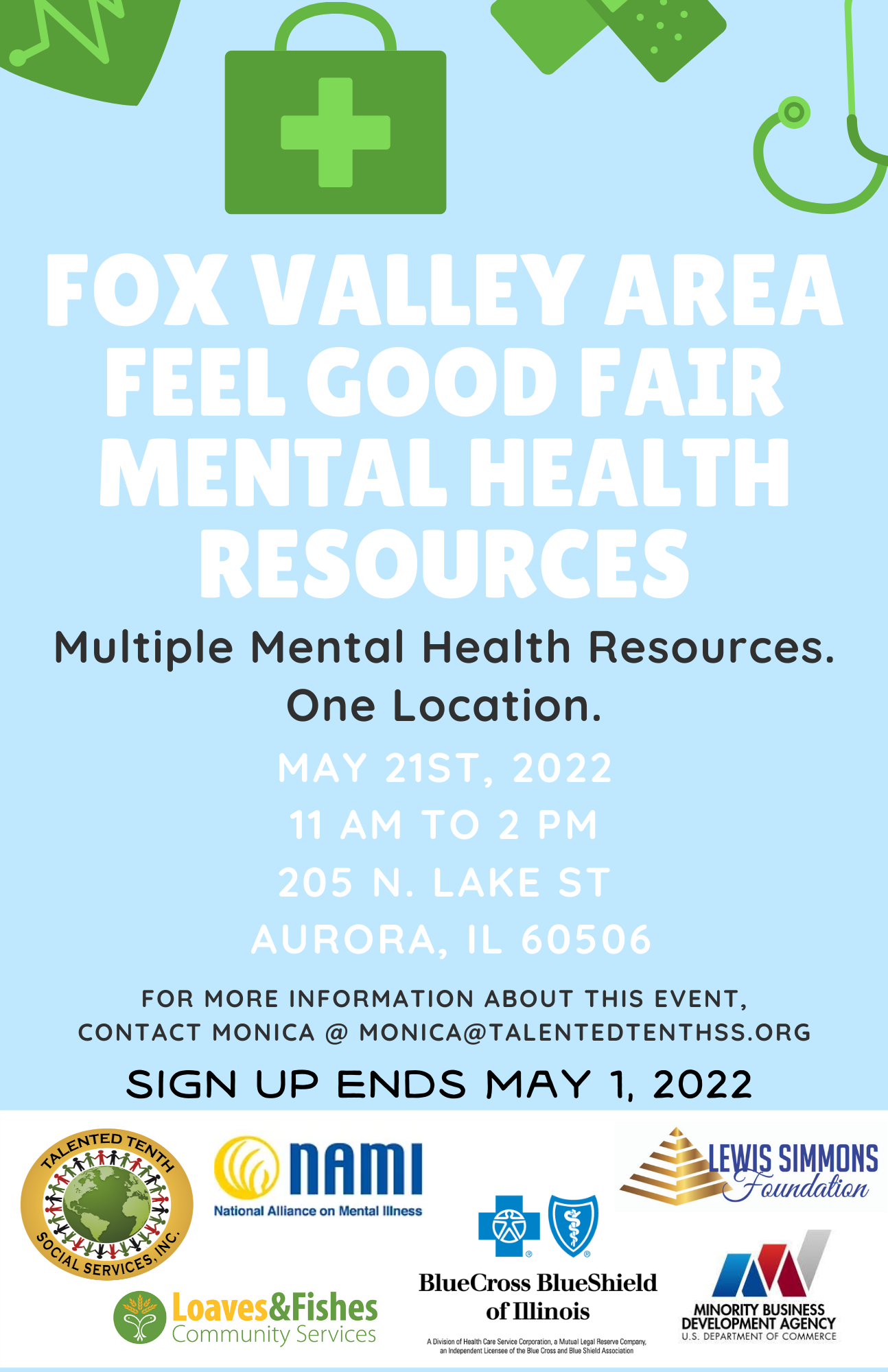 Fox Valley Health Fair Flier